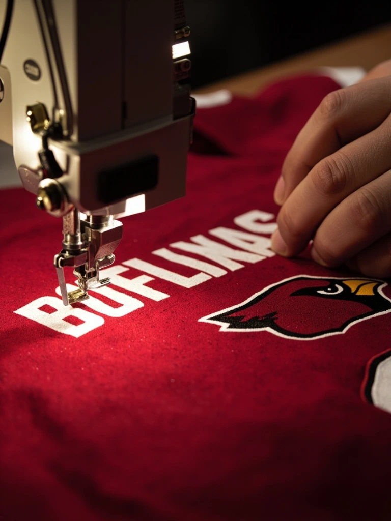 In-house jersey customization in our Phoenix workshop