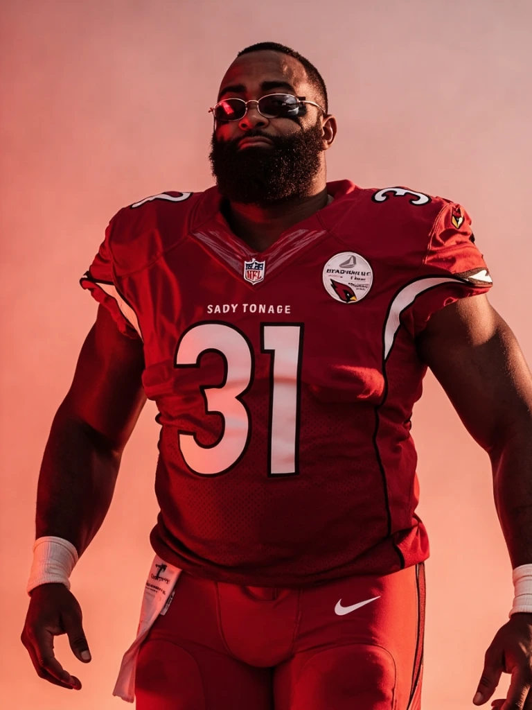Arizona Cardinals red Color Rush jersey, officially licensed
