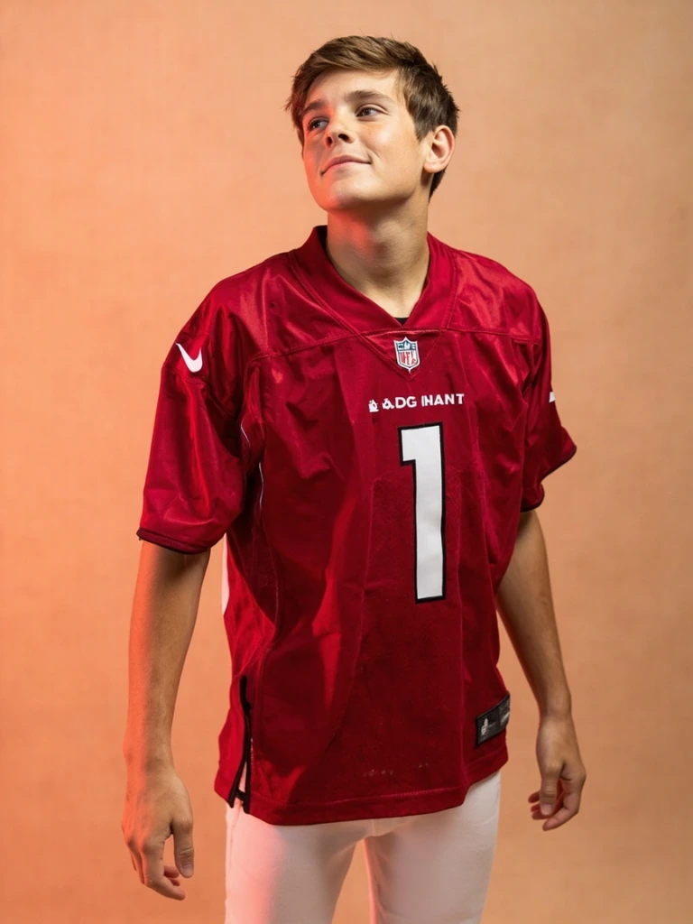 Youth Cardinals home jersey