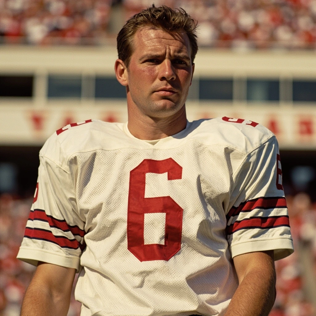 1960s Cardinals road white mesh jersey with TV sleeve numbers